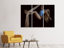 Laden Sie das Bild in den Galerie-Viewer, Leinwandbild 3-teilig Die Artistin