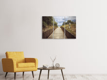 Laden Sie das Bild in den Galerie-Viewer, Leinwandbild 3-teilig Der Dünen Weg
