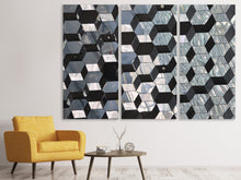Laden Sie das Bild in den Galerie-Viewer, Leinwandbild 3-teilig 3D Design