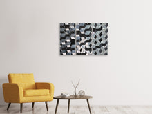Laden Sie das Bild in den Galerie-Viewer, Leinwandbild 3-teilig 3D Design