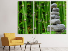 Laden Sie das Bild in den Galerie-Viewer, Leinwandbild 3-teilig XL Feng Shui