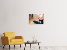 Laden Sie das Bild in den Galerie-Viewer, Leinwandbild 3-teilig Entspanntes Yoga