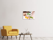 Laden Sie das Bild in den Galerie-Viewer, Leinwandbild 3-teilig Körperöl