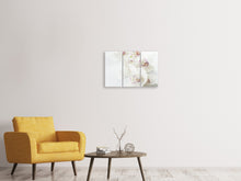 Laden Sie das Bild in den Galerie-Viewer, Leinwandbild 3-teilig Fantastische Orchideen