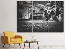Laden Sie das Bild in den Galerie-Viewer, Leinwandbild 3-teilig Oldtimer Reparatur