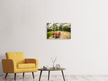 Laden Sie das Bild in den Galerie-Viewer, Leinwandbild 3-teilig Ein Oldtimer in Kuba