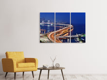 Laden Sie das Bild in den Galerie-Viewer, Leinwandbild 3-teilig Busan Südkorea