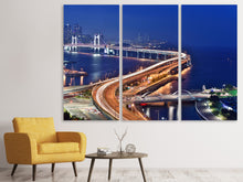 Laden Sie das Bild in den Galerie-Viewer, Leinwandbild 3-teilig Busan Südkorea