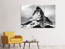 Laden Sie das Bild in den Galerie-Viewer, Leinwandbild 3-teilig Das prachtvolle Matterhorn
