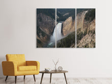 Laden Sie das Bild in den Galerie-Viewer, Leinwandbild 3-teilig Fantastische Aussicht