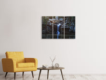 Laden Sie das Bild in den Galerie-Viewer, Leinwandbild 3-teilig Oase der Ruhe