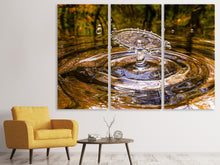 Laden Sie das Bild in den Galerie-Viewer, Leinwandbild 3-teilig Blubb