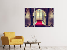 Laden Sie das Bild in den Galerie-Viewer, Leinwandbild 3-teilig Pompöser Eingang