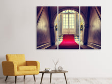 Laden Sie das Bild in den Galerie-Viewer, Leinwandbild 3-teilig Pompöser Eingang