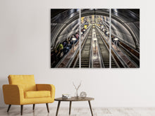 Laden Sie das Bild in den Galerie-Viewer, Leinwandbild 3-teilig in der Metro