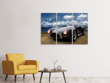 Laden Sie das Bild in den Galerie-Viewer, Leinwandbild 3-teilig Traum Oldtimer