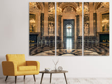 Laden Sie das Bild in den Galerie-Viewer, Leinwandbild 3-teilig Barocker Saal