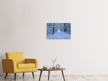 Laden Sie das Bild in den Galerie-Viewer, Leinwandbild 3-teilig Endlich Winter