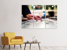 Laden Sie das Bild in den Galerie-Viewer, Leinwandbild 3-teilig Musik Macher
