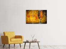 Laden Sie das Bild in den Galerie-Viewer, Leinwandbild 3-teilig Mein Lieblings-Bier