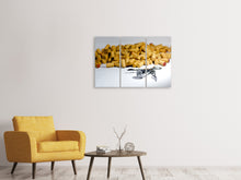 Laden Sie das Bild in den Galerie-Viewer, Leinwandbild 3-teilig Weinkorken Sammlung