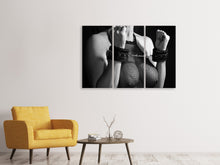 Laden Sie das Bild in den Galerie-Viewer, Leinwandbild 3-teilig Die Fantasie