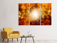 Laden Sie das Bild in den Galerie-Viewer, Leinwandbild 3-teilig Inspiration Himmel