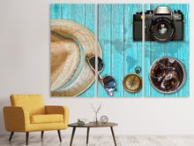 Laden Sie das Bild in den Galerie-Viewer, Leinwandbild 3-teilig Auf Weltreise