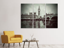 Laden Sie das Bild in den Galerie-Viewer, Leinwandbild 3-teilig London sw