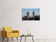 Laden Sie das Bild in den Galerie-Viewer, Leinwandbild 3-teilig Westminster London