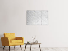 Laden Sie das Bild in den Galerie-Viewer, Leinwandbild 3-teilig Regen an der Wand