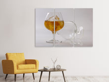 Laden Sie das Bild in den Galerie-Viewer, Leinwandbild 3-teilig Mein Brandy