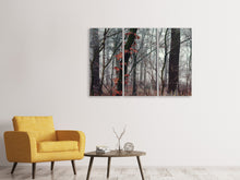 Laden Sie das Bild in den Galerie-Viewer, Leinwandbild 3-teilig Herbst Winter