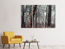 Laden Sie das Bild in den Galerie-Viewer, Leinwandbild 3-teilig Herbst Winter