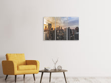 Laden Sie das Bild in den Galerie-Viewer, Leinwandbild 3-teilig Grossstadt Architektur