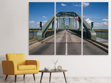 Laden Sie das Bild in den Galerie-Viewer, Leinwandbild 3-teilig Die Klappbrücke