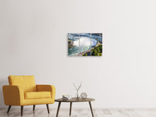 Laden Sie das Bild in den Galerie-Viewer, Leinwandbild 3-teilig Atemberaubender Wasserfall