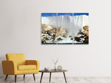 Laden Sie das Bild in den Galerie-Viewer, Leinwandbild 3-teilig Naturerlebnis Niagara Fälle