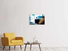 Laden Sie das Bild in den Galerie-Viewer, Leinwandbild 3-teilig Close up Gitarre