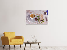 Laden Sie das Bild in den Galerie-Viewer, Leinwandbild 3-teilig Lieblingsgetränk Kaffee