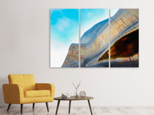 Laden Sie das Bild in den Galerie-Viewer, Leinwandbild 3-teilig Kunst Museum