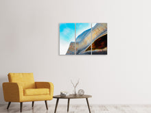 Laden Sie das Bild in den Galerie-Viewer, Leinwandbild 3-teilig Kunst Museum