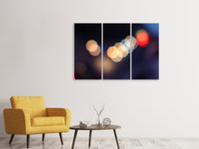 Laden Sie das Bild in den Galerie-Viewer, Leinwandbild 3-teilig Doppeltes Licht