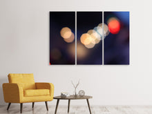 Laden Sie das Bild in den Galerie-Viewer, Leinwandbild 3-teilig Doppeltes Licht