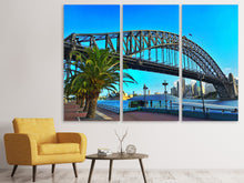 Laden Sie das Bild in den Galerie-Viewer, Leinwandbild 3-teilig Top Wetter in Sydney