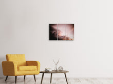 Laden Sie das Bild in den Galerie-Viewer, Leinwandbild 3-teilig Rosa Wolken