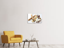 Laden Sie das Bild in den Galerie-Viewer, Leinwandbild 3-teilig Süsses Dessert