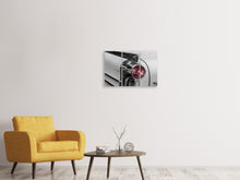Laden Sie das Bild in den Galerie-Viewer, Leinwandbild 3-teilig Oldtimer Rückleuchte