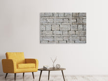 Laden Sie das Bild in den Galerie-Viewer, Leinwandbild 3-teilig Mauer Muster