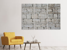 Laden Sie das Bild in den Galerie-Viewer, Leinwandbild 3-teilig Mauer Muster